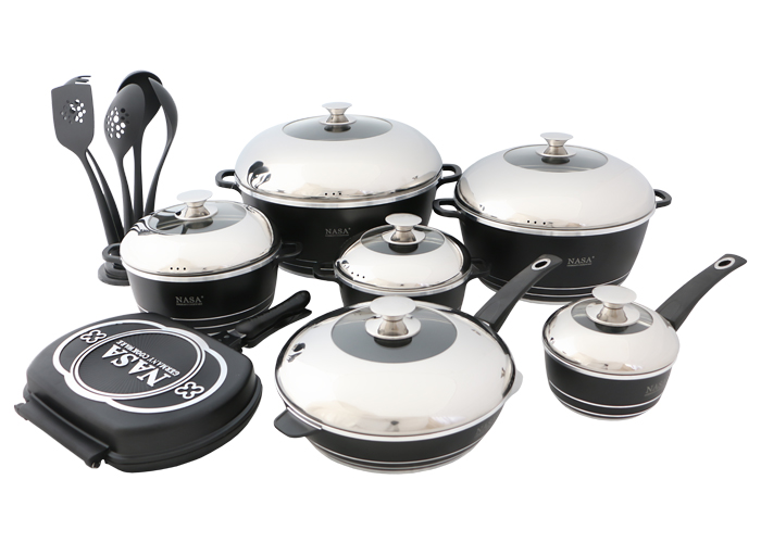 سرویس قابلمه 40 پارچه ناسا NASA 40PCS Cookware Set NS-6040